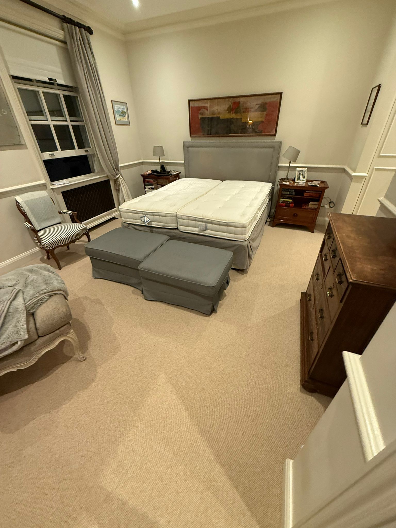  Cormar carpets fairisle mace installation rooms in Kensington 