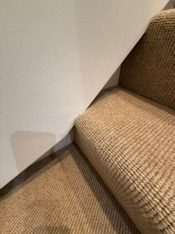 Cavalier carpets owlet screech installation fuchs stairs in Kensington