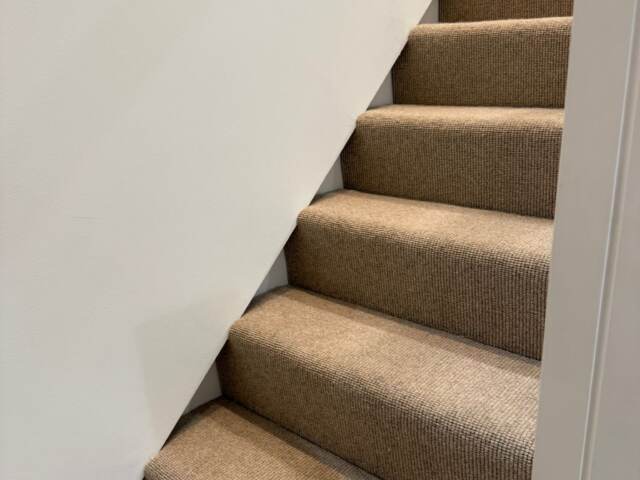 Cavalier Carpets Owlet Screech Installation Fuchs Stairs In Kensington