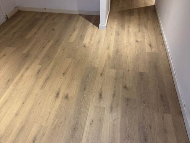 Amtico form laholm oak installation in Hackney