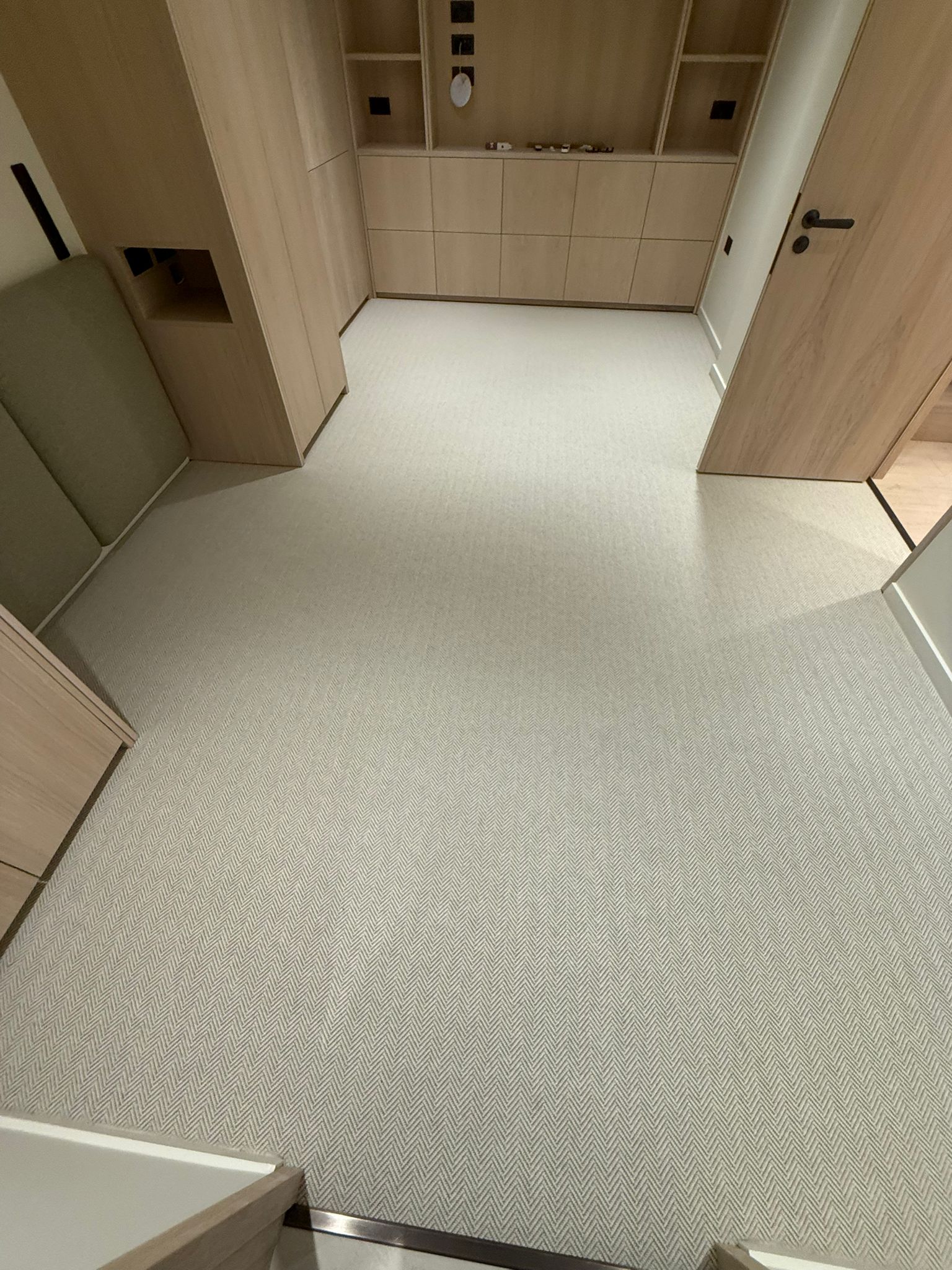 Crucial trading alpine frosted peaks carpet installation in Westminster