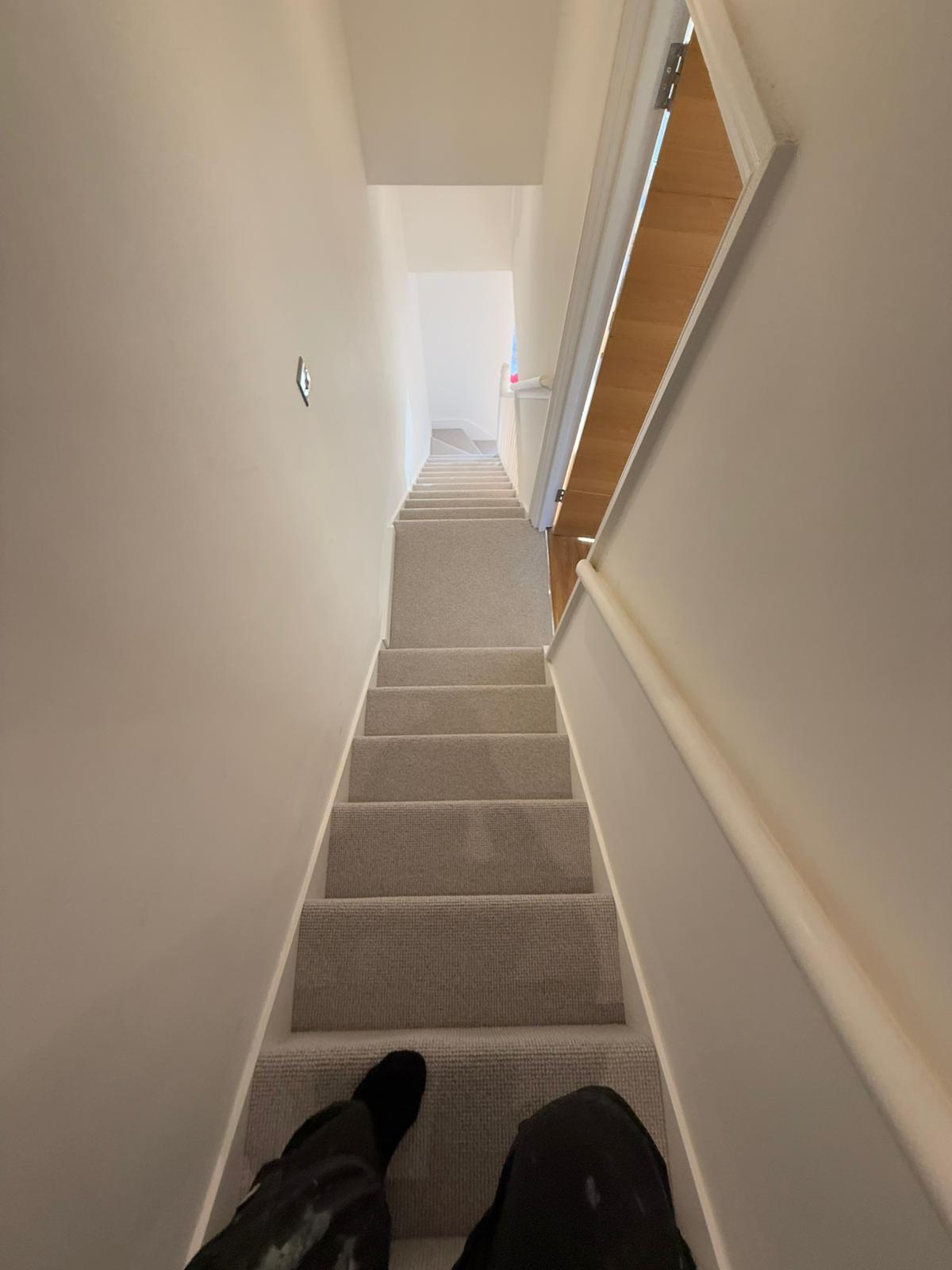 Brockway carpets salcombe at sea carpet installation in Islington