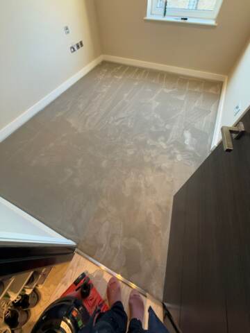 Elements london athena sonata carpet installation in Islington