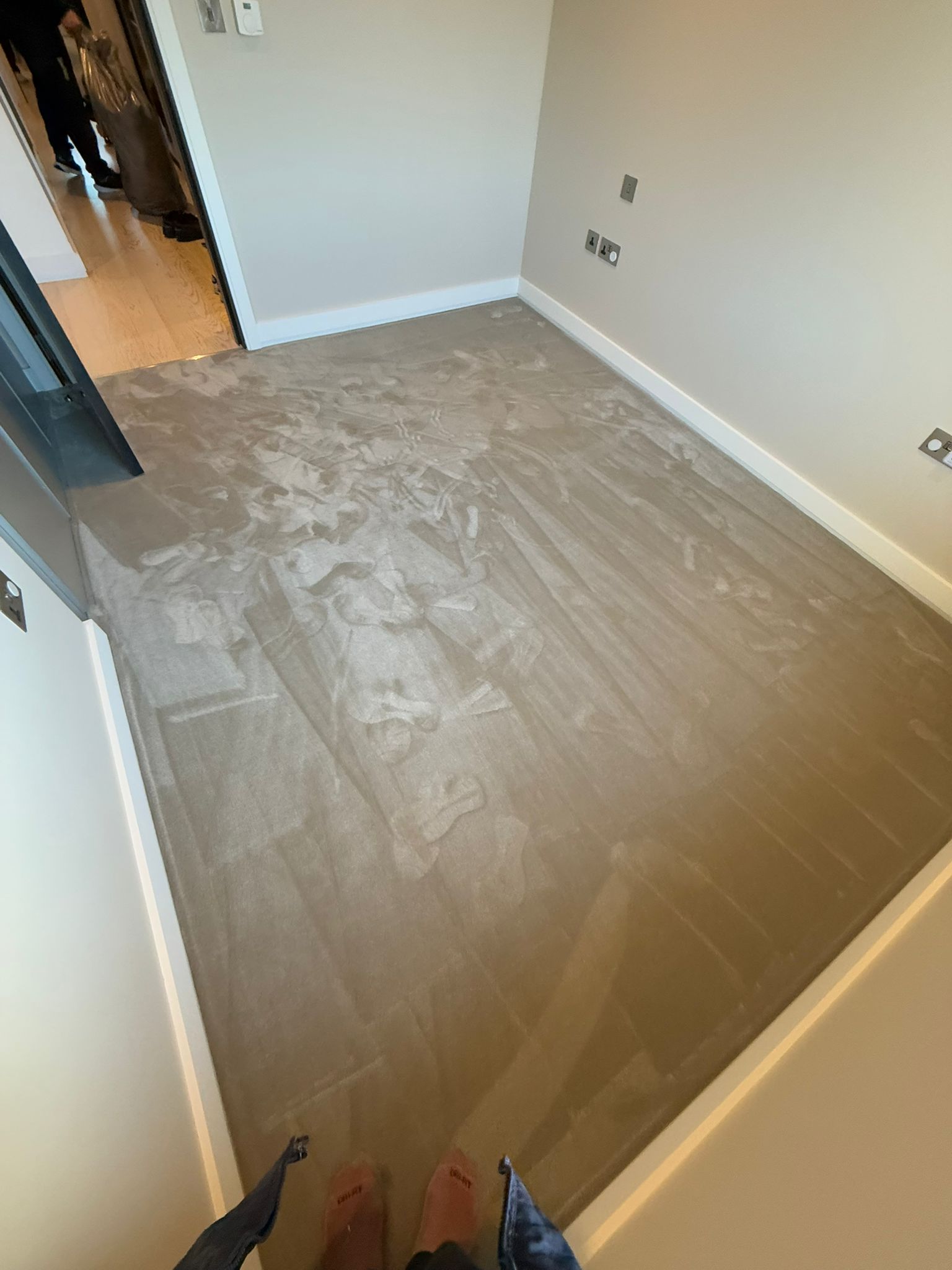 Elements london athena sonata carpet installation in Islington