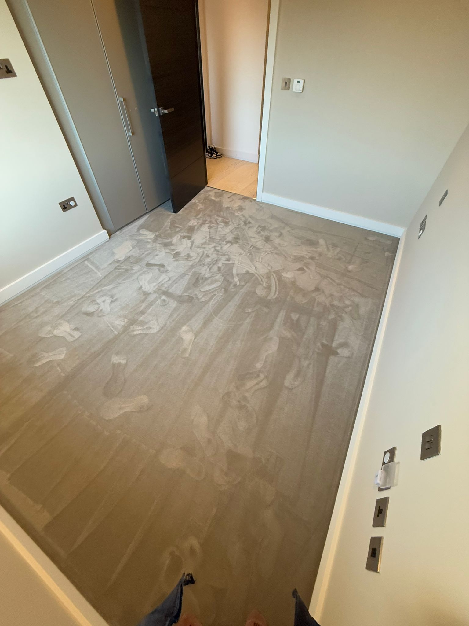 Elements london athena sonata carpet installation in Islington