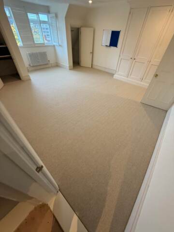 Brockway carpets lakeland herdwick buttermere installation in Camden