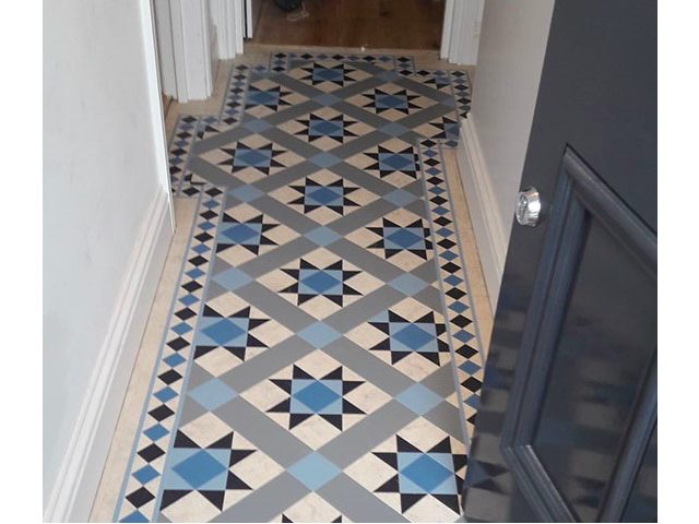 Amtico Decor Azure In Canary Wharf - Luxury Vinyl Tile (LVT) Flooring - Canary Wharf - Residential