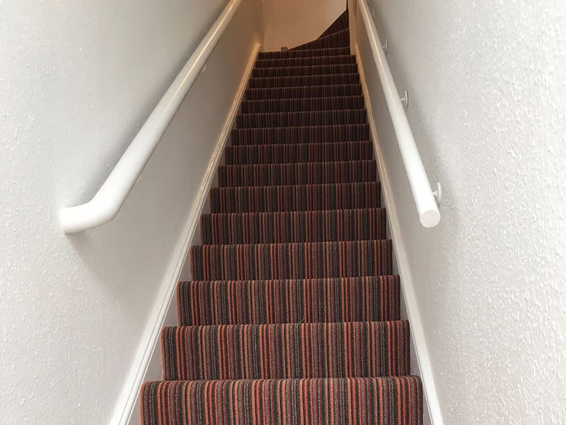 Florco Stripe Carpet Fitted In Chelsea Residence - Carpet - Chelsea - Residential