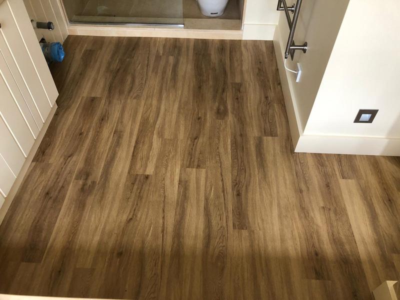 Polyflor English Oak Vinyl Flooring Installation In Acton - Vinyl Flooring - Acton - Residential