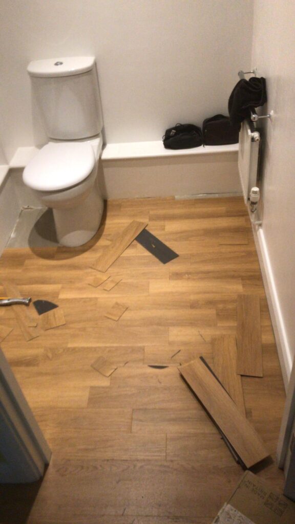 Vinyl Flooring In Wood Effect In Hampstead - Vinyl Flooring - Hampstead - Residential