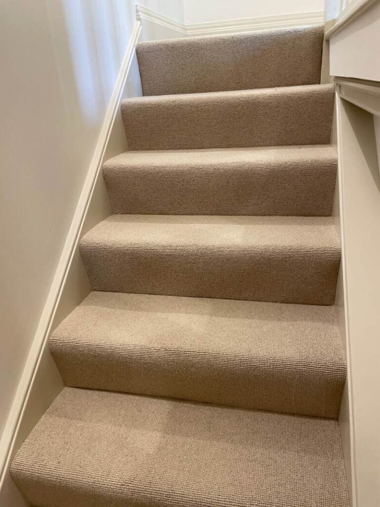 Hugh Mackay Carpets Deco Plains Maple Installation In Notting Hill - Carpet - Notting Hill - Residential