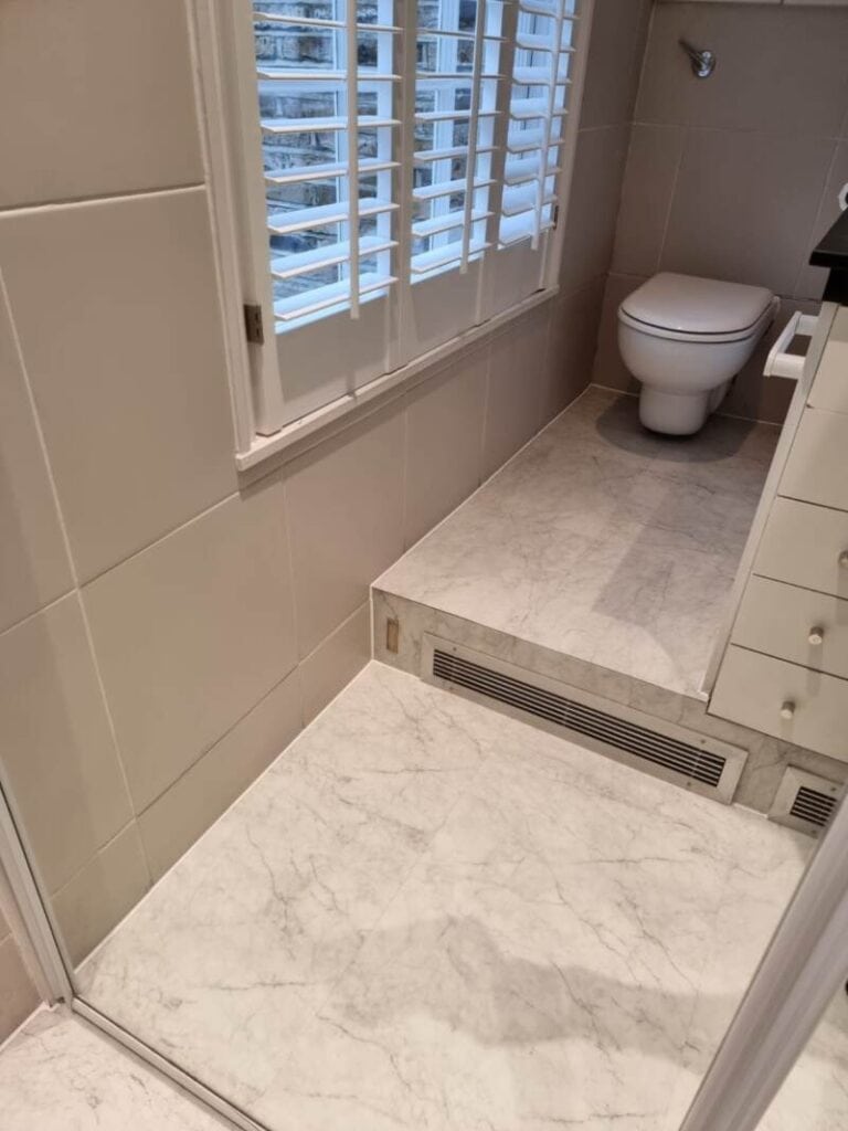 Amtico Signature Onyx Marble Installation In Chelsea - Luxury Vinyl Tile (LVT) Flooring - Chelsea - Fulham - Residential
