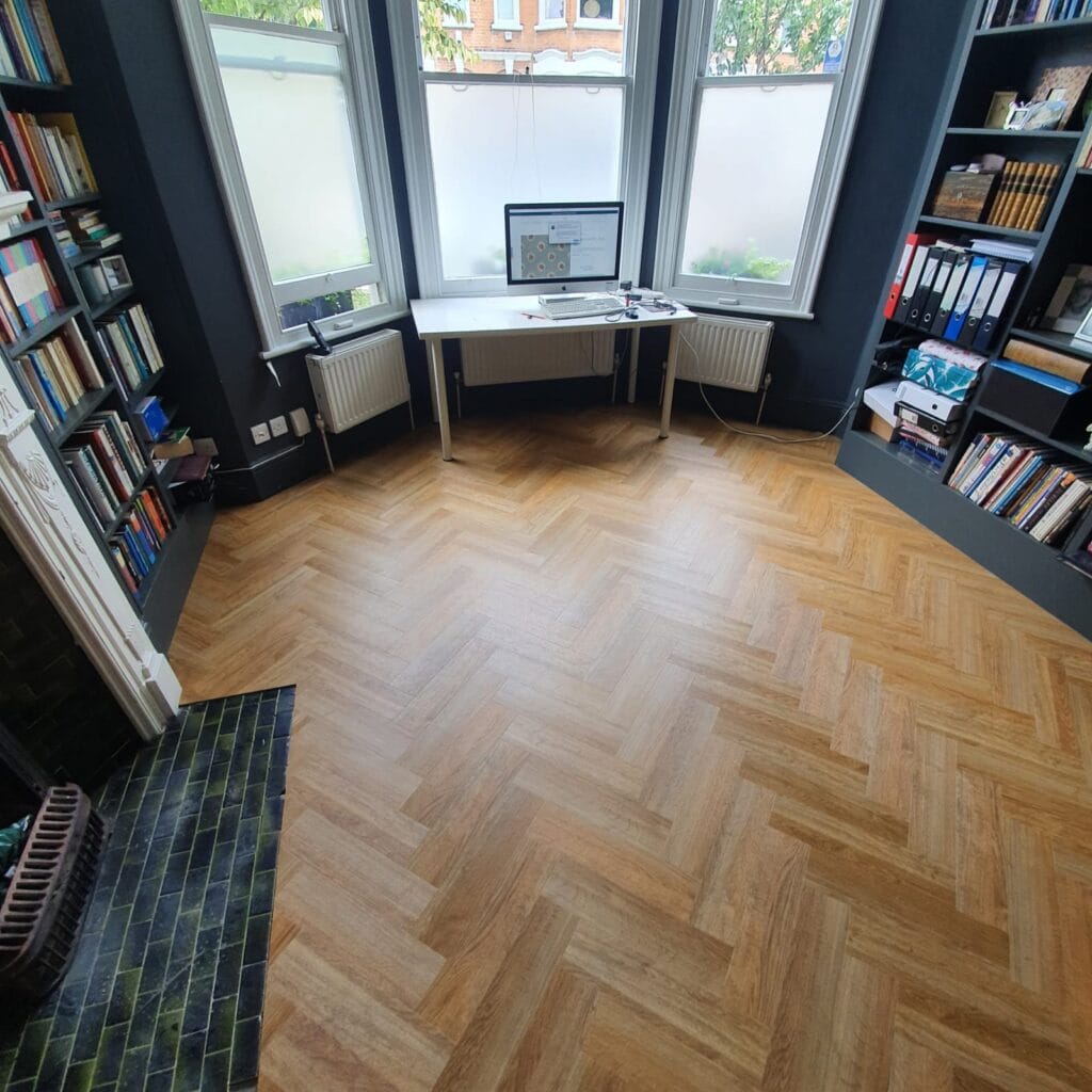 Amtico Signature Endless Possibilities Parquet Vinyl Flooring In Docklands - Luxury Vinyl Tile (LVT) Flooring - Docklands - Residential