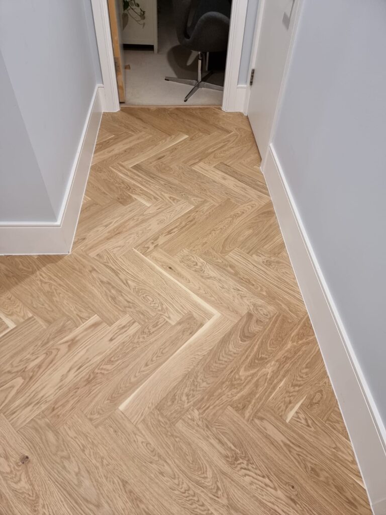 Kersaint Cobb Providence Herringbone Pc421 Wood Flooring In Mayfair - Wood Flooring - Mayfair - Residential