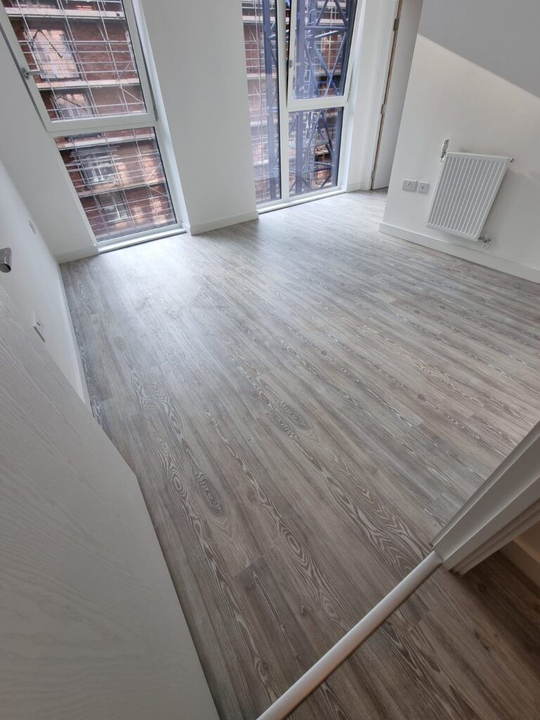 Amtico Click White Ash In Putney - Luxury Vinyl Tile (LVT) Flooring - Putney - Residential