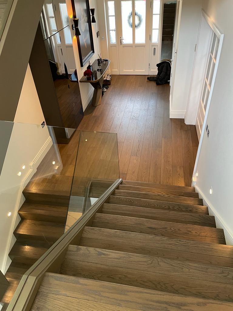Trade Flooring Bespoke Dark Wood Flooring In Farringdon - Wood Flooring - Farringdon - Residential