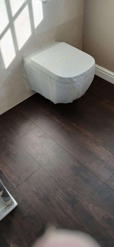 Amtico Signature Dusky Walnut Installation In Notting Hill - Luxury Vinyl Tile (LVT) Flooring - Notting Hill - Residential