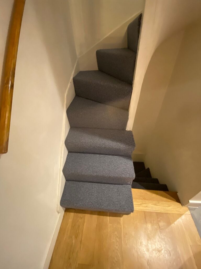 Fibre Carpets Wool Starlight Aquarius Installation In Lambeth - Carpet - Lambeth - Residential