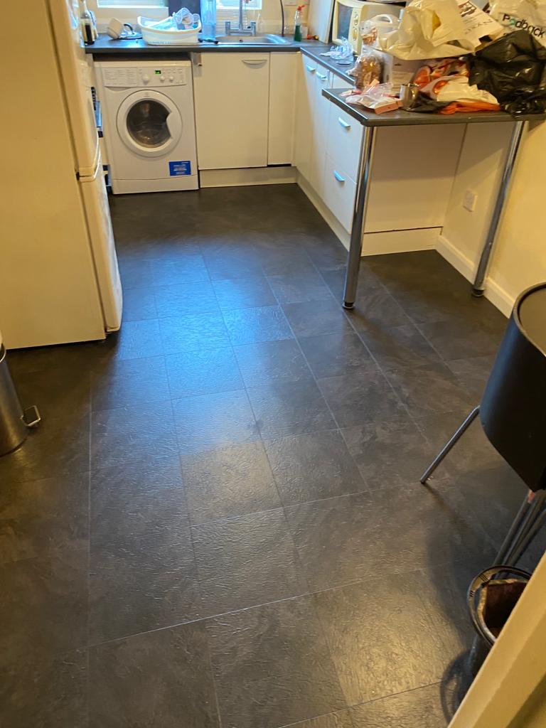 Amtico Spacia Wave Slate Black In Clapham - Luxury Vinyl Tile (LVT) Flooring - Clapham - Residential