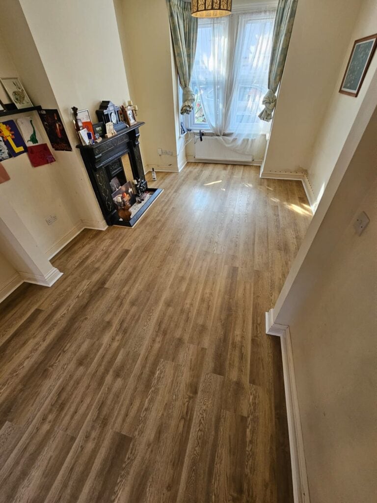 Amtico Click Smart Crest Installation In Knightsbridge - Luxury Vinyl Tile (LVT) Flooring - Knightsbridge - Residential