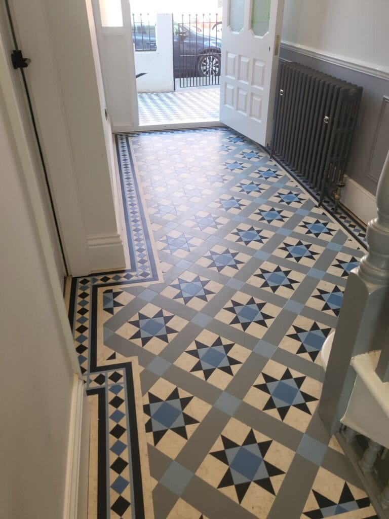 Amtico Decor Classic Azure Installation In Notting Hill - Luxury Vinyl Tile (LVT) Flooring - Notting Hill - Residential