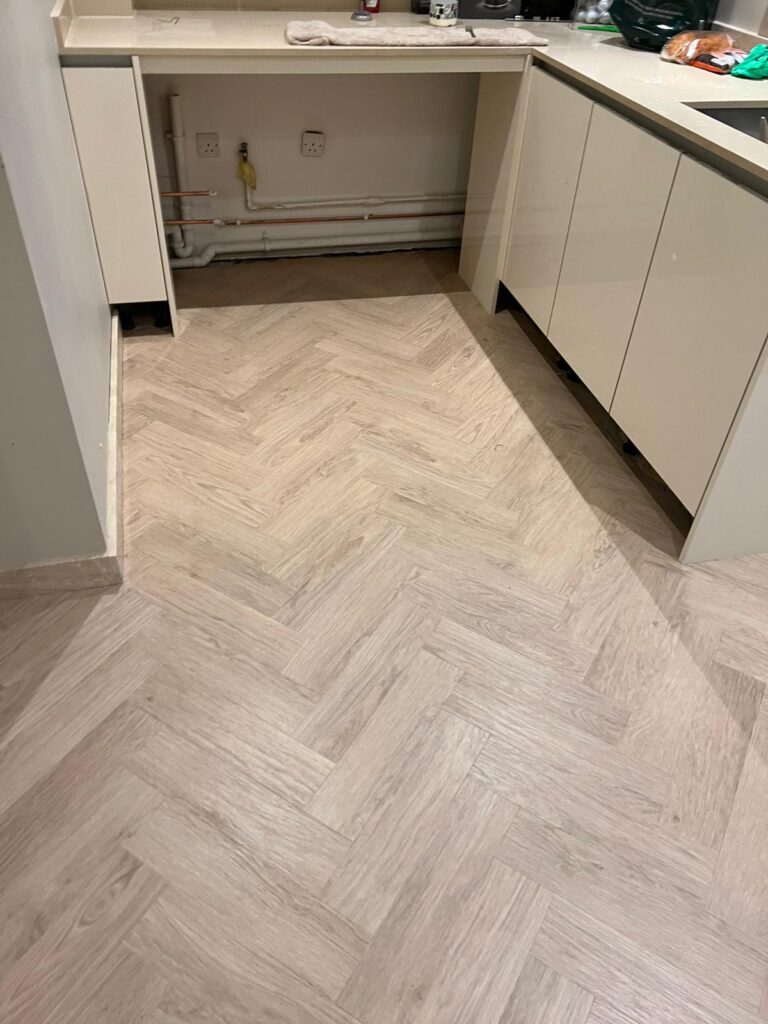Amtico Form Eventide Oak Installation In Wandsworth - Luxury Vinyl Tile (LVT) Flooring - Wandsworth - Residential