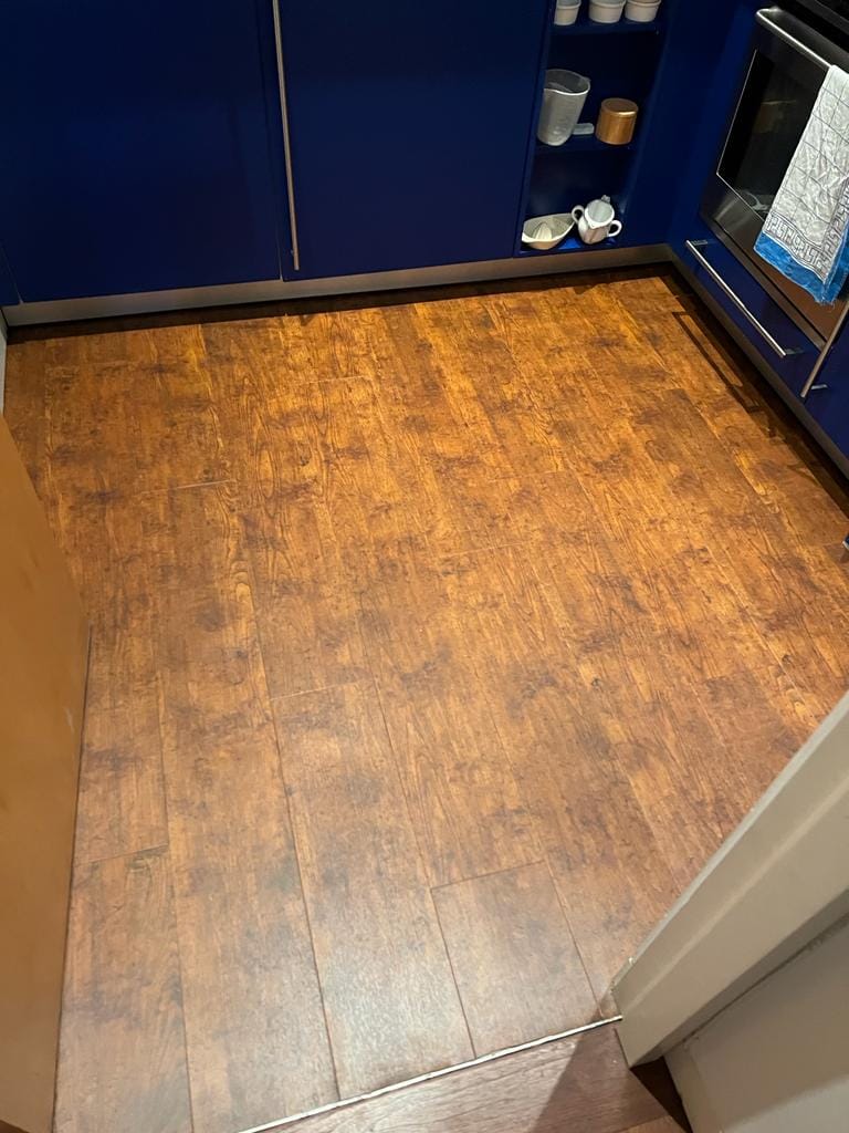 Amtico Signature Antique Wood Installation In Lambeth - Luxury Vinyl Tile (LVT) Flooring - Lambeth - Residential