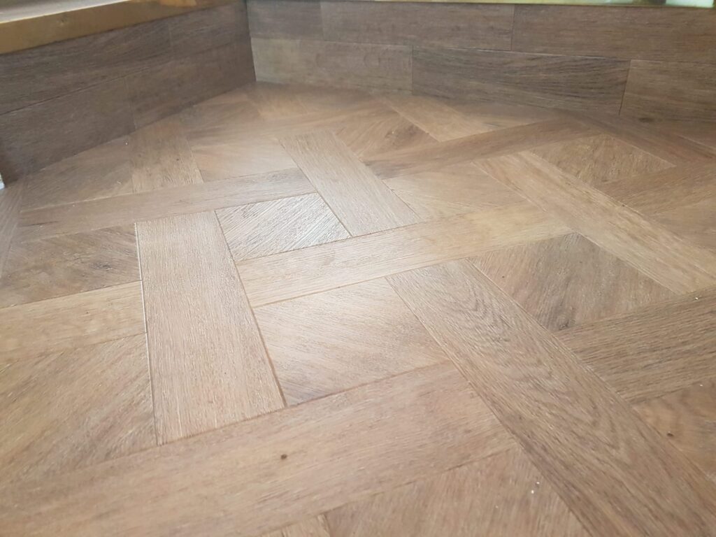 Amtico Signature Basket Weave Installation Putney - Luxury Vinyl Tile (LVT) Flooring - Putney - Residential