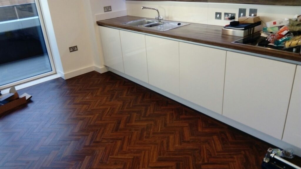Amtico Signature Black Walnut In Marylebone - Luxury Vinyl Tile (LVT) Flooring - Marylebone - Residential