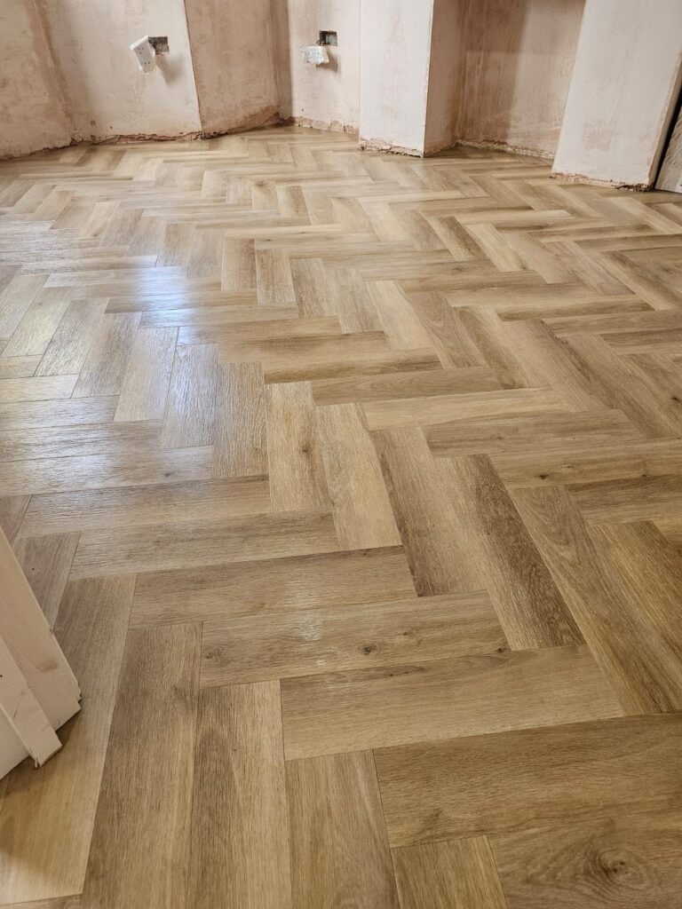 Amtico Signature Buxton Oak Installation In Earls Court - Luxury Vinyl Tile (LVT) Flooring - Earls Court - Residential