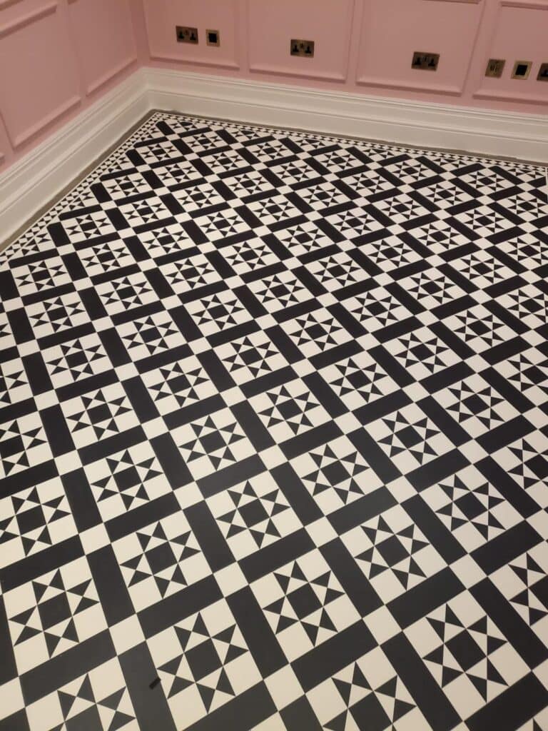 Amtico Signature Decor Installation In Docklands - Luxury Vinyl Tile (LVT) Flooring - Docklands - Residential