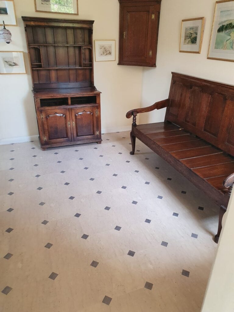 Amtico Signature Diffusion Charcoal In Wimbledon - Luxury Vinyl Tile (LVT) Flooring - Wimbledon - Residential