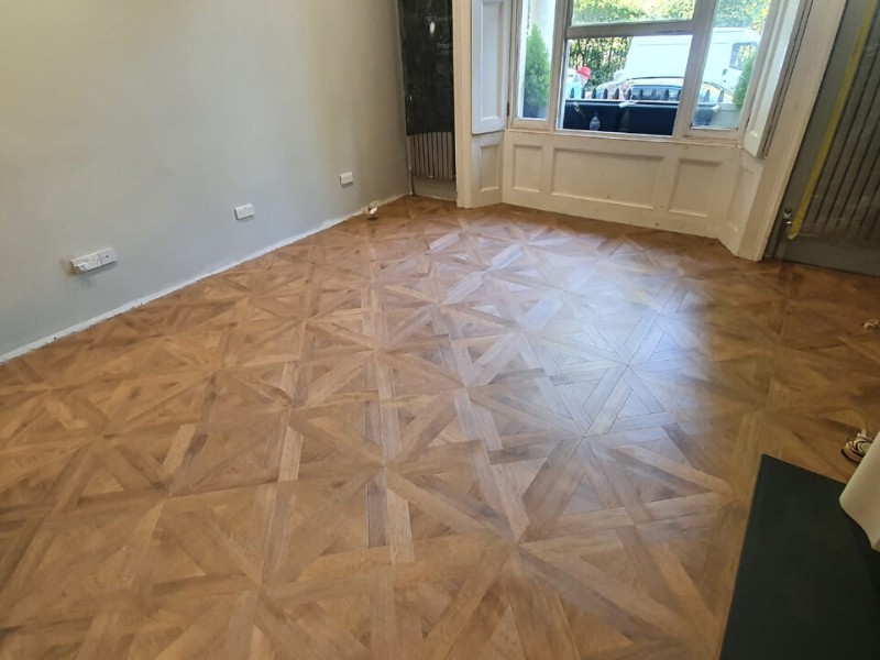 Amtico Signature French Weave In Lambeth - Luxury Vinyl Tile (LVT) Flooring - Lambeth - Residential