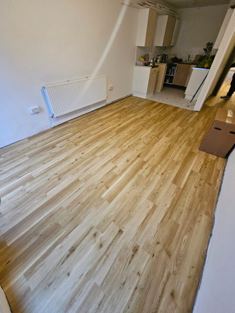 Amtico Signature Fresh Oak Installation In Marylebone - Luxury Vinyl Tile (LVT) Flooring - Marylebone - Residential
