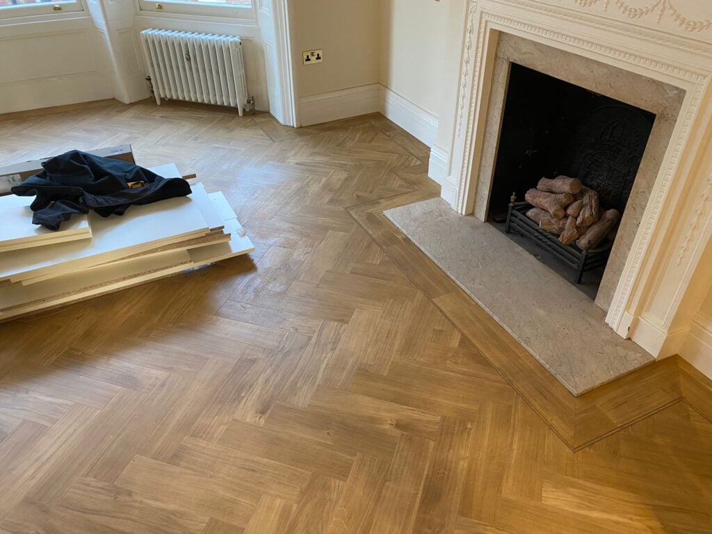 Amtico Signature Golden Oak Installation In Acton - Luxury Vinyl Tile (LVT) Flooring - Acton - Residential