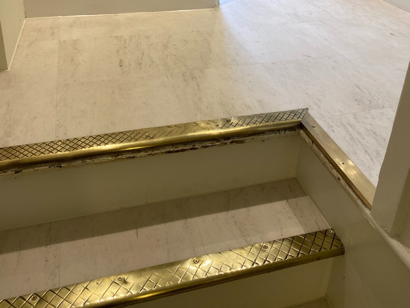 Amtico Signature Honed Limestone Natural In Acton - Luxury Vinyl Tile (LVT) Flooring - Acton - Residential