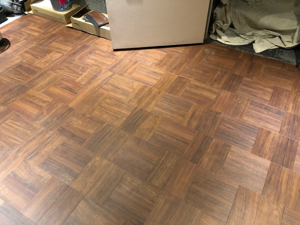Amtico Signature Rosewood Installation In Farringdon - Luxury Vinyl Tile (LVT) Flooring - Farringdon - Residential