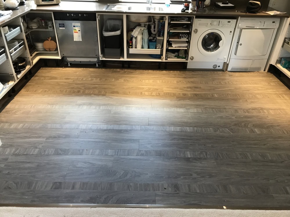 Amtico Signature Shibori Installation In Battersea - Luxury Vinyl Tile (LVT) Flooring - Battersea - Residential