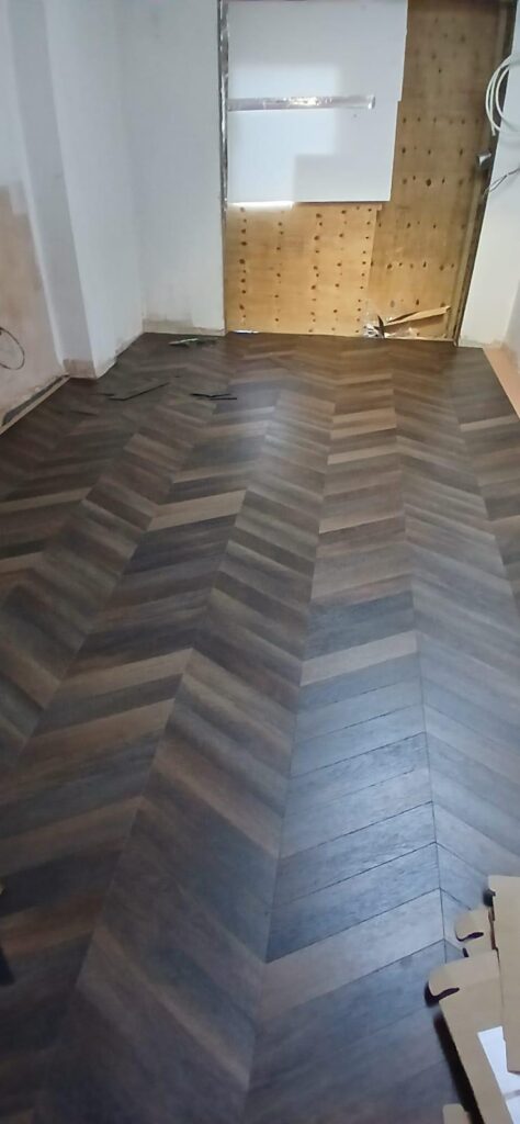 Amtico Signature Tay Oak Installation In Clapham - Luxury Vinyl Tile (LVT) Flooring - Clapham - Residential