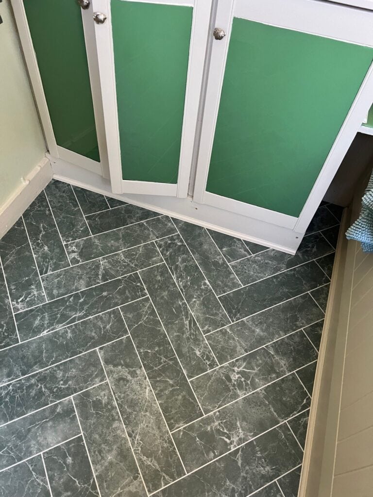 Amtico Signature Verde Classic Marble Installation In Paddington - Luxury Vinyl Tile (LVT) Flooring - Paddington - Residential