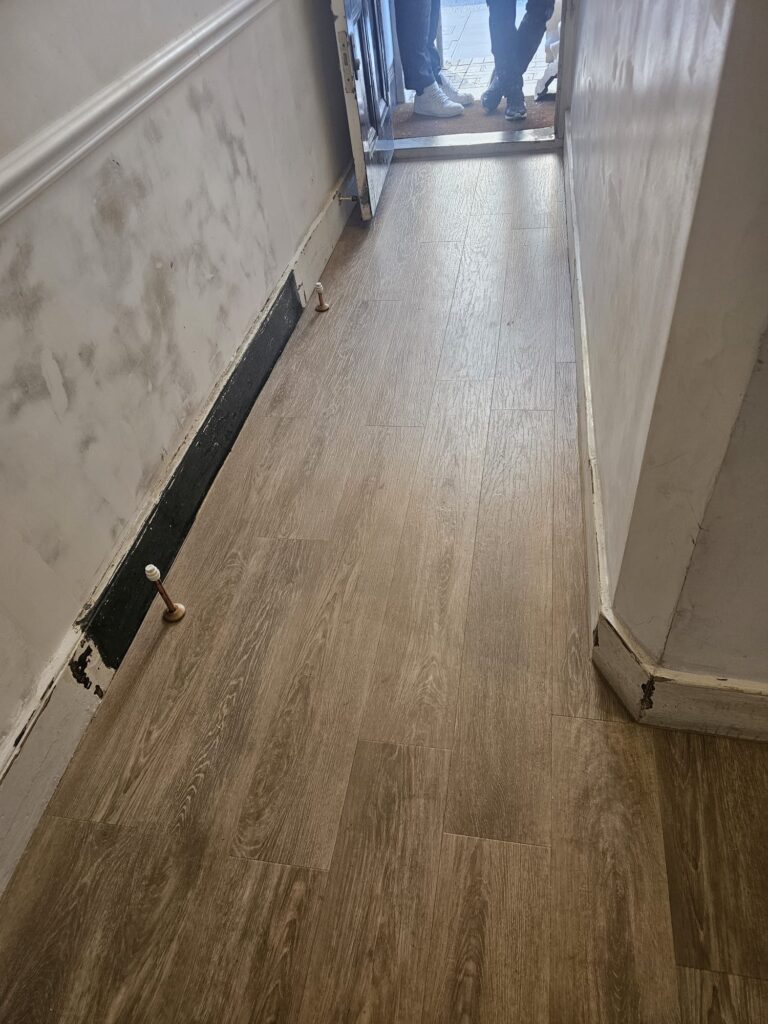 Amtico Signature White Oak Installation In Camden - Luxury Vinyl Tile (LVT) Flooring - Camden - Residential