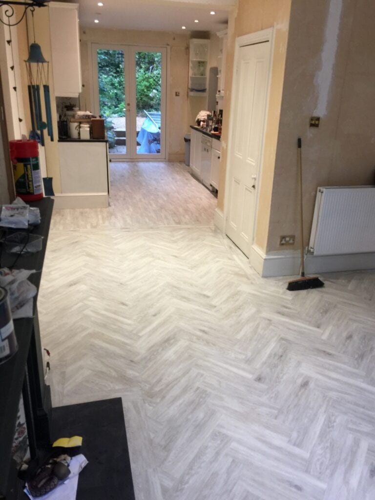 Amtico Signature White Washed Wood In Richmond - Luxury Vinyl Tile (LVT) Flooring - Richmond - Residential