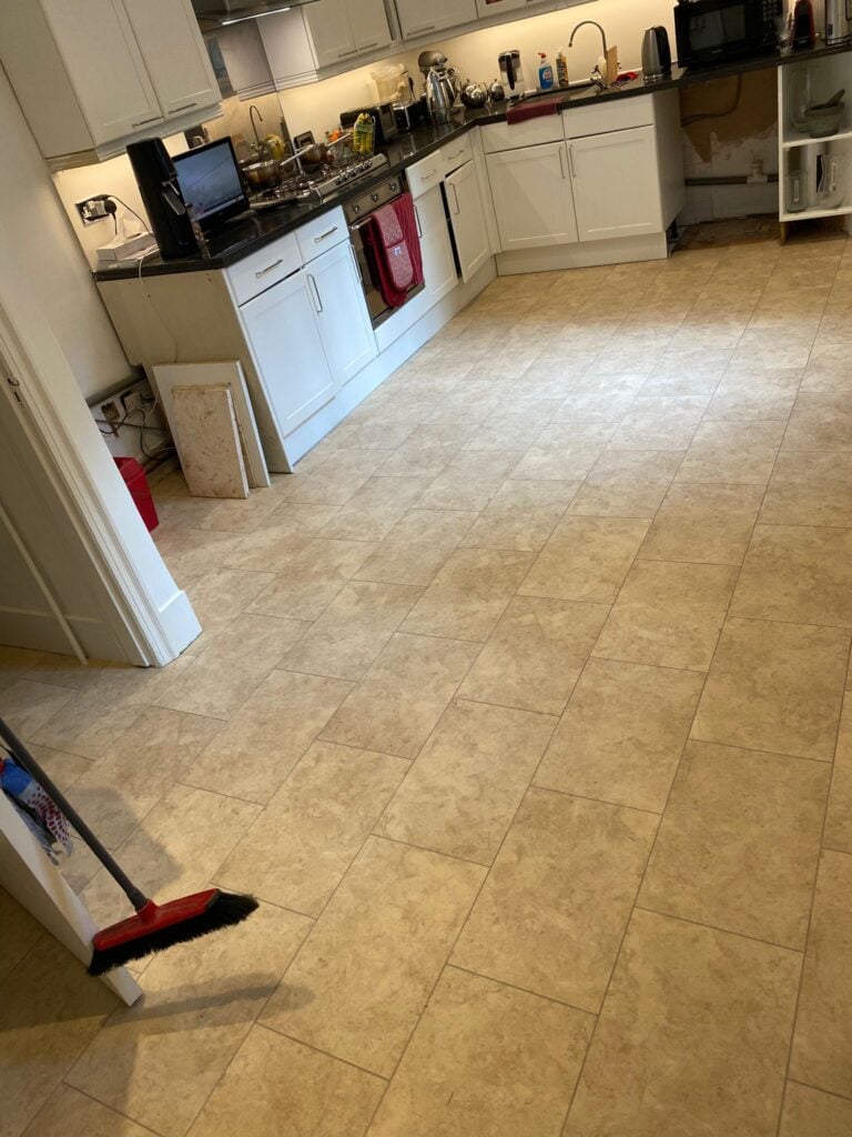 Amtico Spacia Bottocino Cream In Belgravia - Luxury Vinyl Tile (LVT) Flooring - Belgravia - Residential