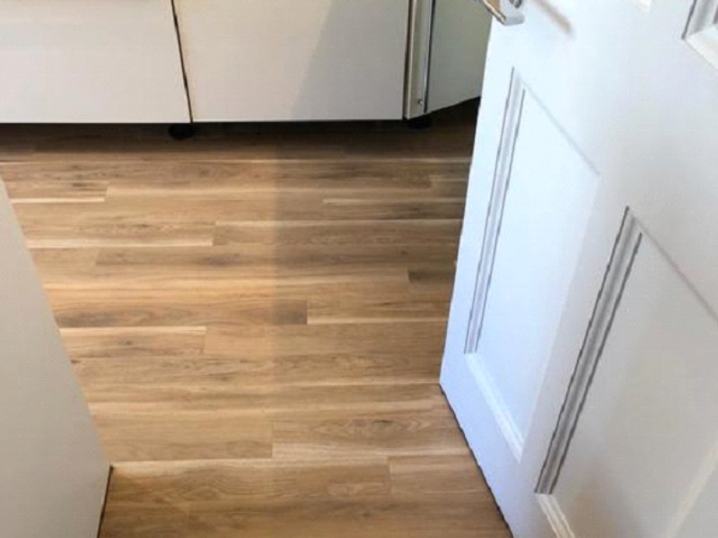 Amtico Spacia Canopy Oak Vinyl Wood Effect Flooring Installed In Barnes - Luxury Vinyl Tile (LVT) Flooring - Barnes - Commercial