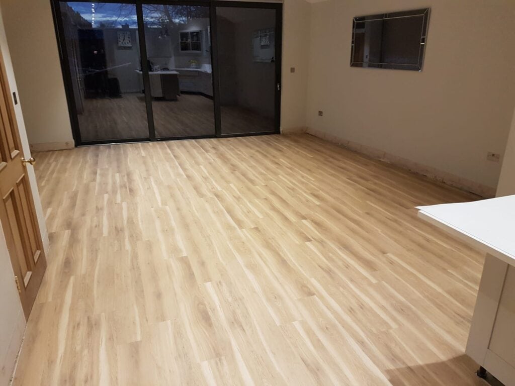Amtico Spacia Canopy Oak Fitting In Acton - Luxury Vinyl Tile (LVT) Flooring - Acton - Residential