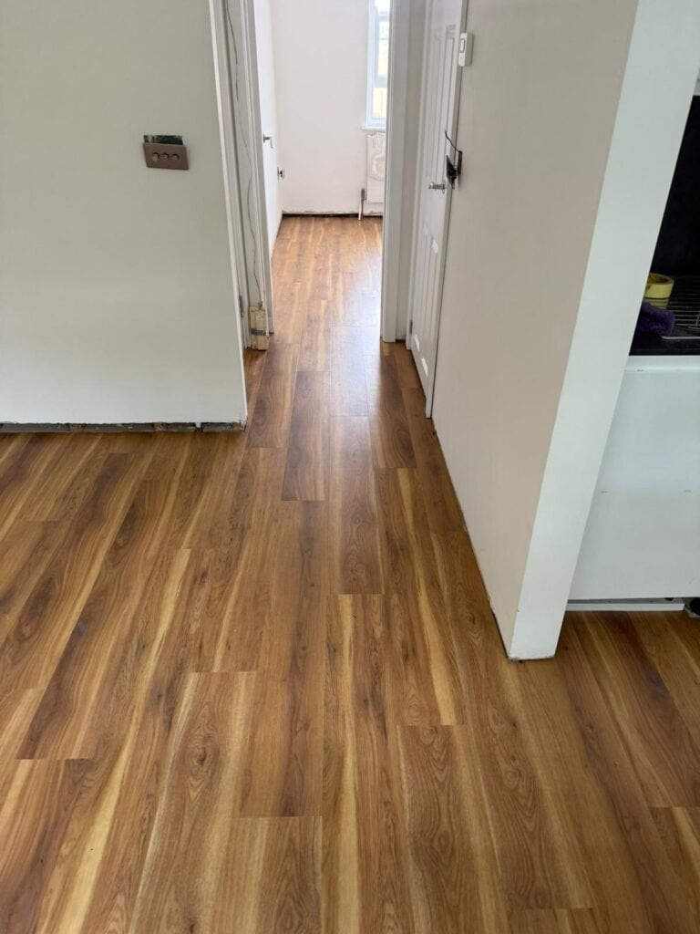 Amtico Spacia Canopy Oak Installation In Balham - Luxury Vinyl Tile (LVT) Flooring - Balham - Residential