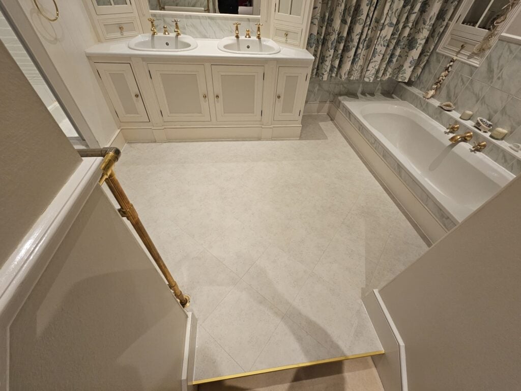 Amtico Spacia Ceramic Frost Installation In Lambeth - Luxury Vinyl Tile (LVT) Flooring - Lambeth - Residential