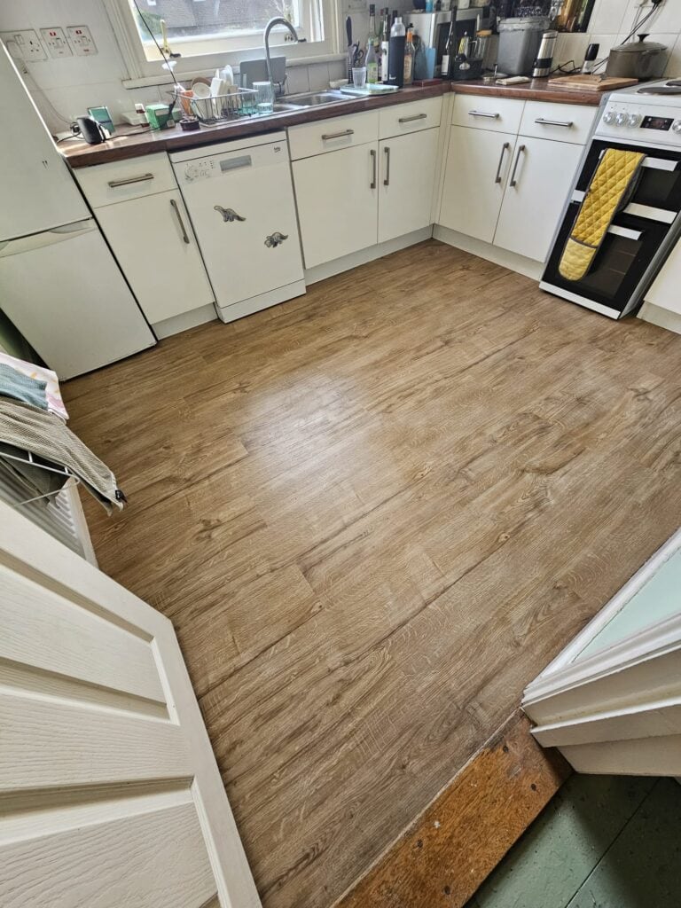 Amtico Spacia Featured Oak Fitting In Richmond - Luxury Vinyl Tile (LVT) Flooring - Richmond - Residential