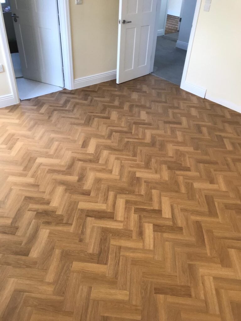 Amtico Spacia Honey Oak Installation In Croydon - Luxury Vinyl Tile (LVT) Flooring - Croydon - Residential