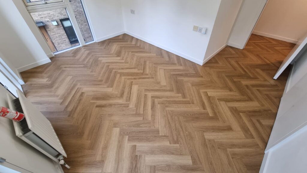 Amtico Spacia Honey Oak Fitting In Camden - Luxury Vinyl Tile (LVT) Flooring - Camden - Residential